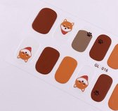 sticker nail art | nagelstickers | 16 stuks van verschillende patroons