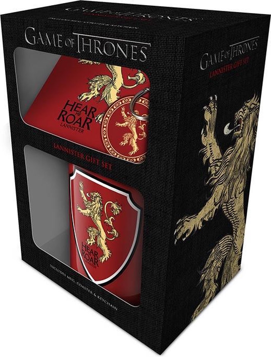 Game Of Thrones Lannister Gift Set