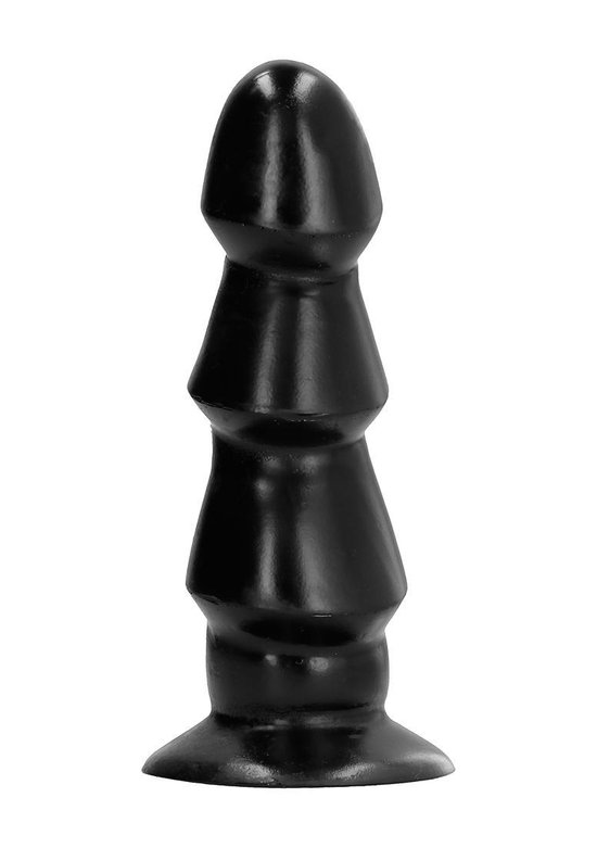 Dildo anal noir avec picots