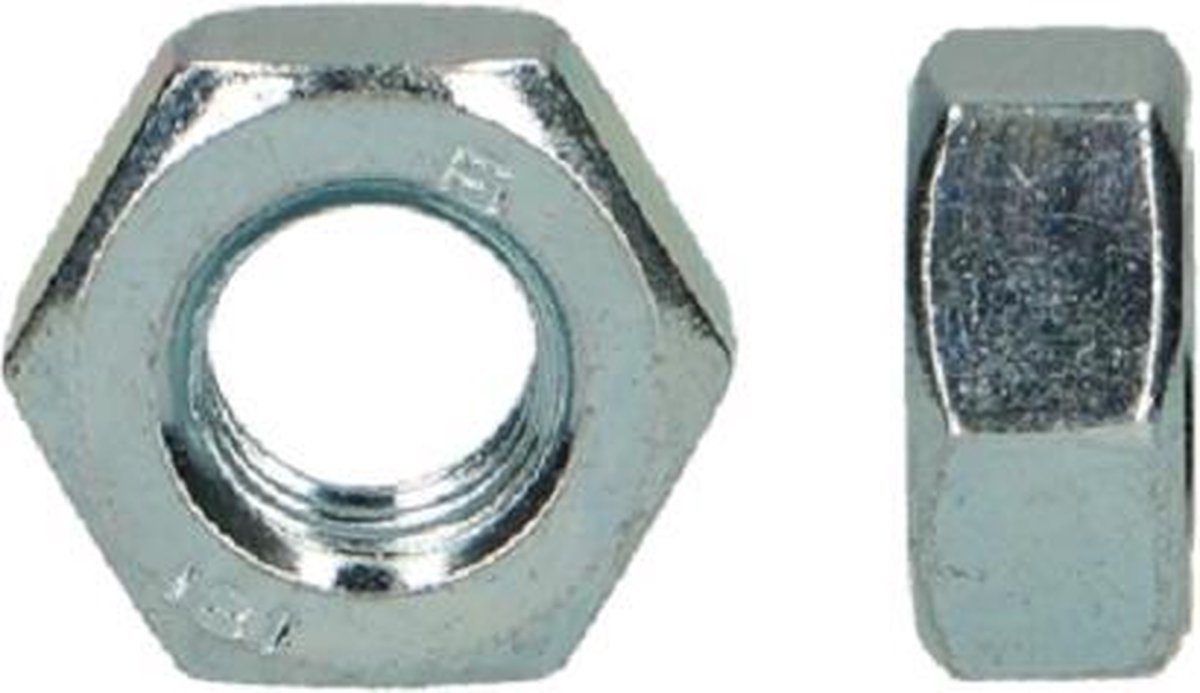 PGB-FASTENERS | Zeskantmoer |8| DIN 934 M 4 Zn | 200 st