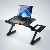 MikaMax - Table pour ordinateur portable - Noir