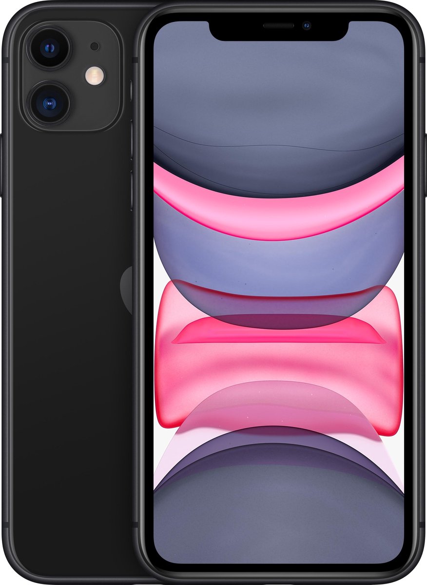 timmerman stimuleren zuurstof Apple iPhone 11 - 64GB - Zwart | bol.com