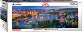 Praag Panorama Tsjechië puzzel 1000 puzzel