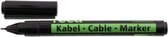 Reca Kabel markeerstift Permanent - 0,75 mm