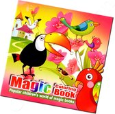 OWO - Magisch vogel dieren kleurboek van 22 paginas - laat de volgels bewegen 14cm x 14cm
