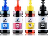 Smart ink huismerk inkt - Epson Ecotank 664 - ET2650 - Zwart en kleur - 100ML