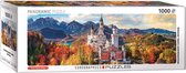 Neuschwanstein Kasteel Panorama puzzel 1000 stukjes