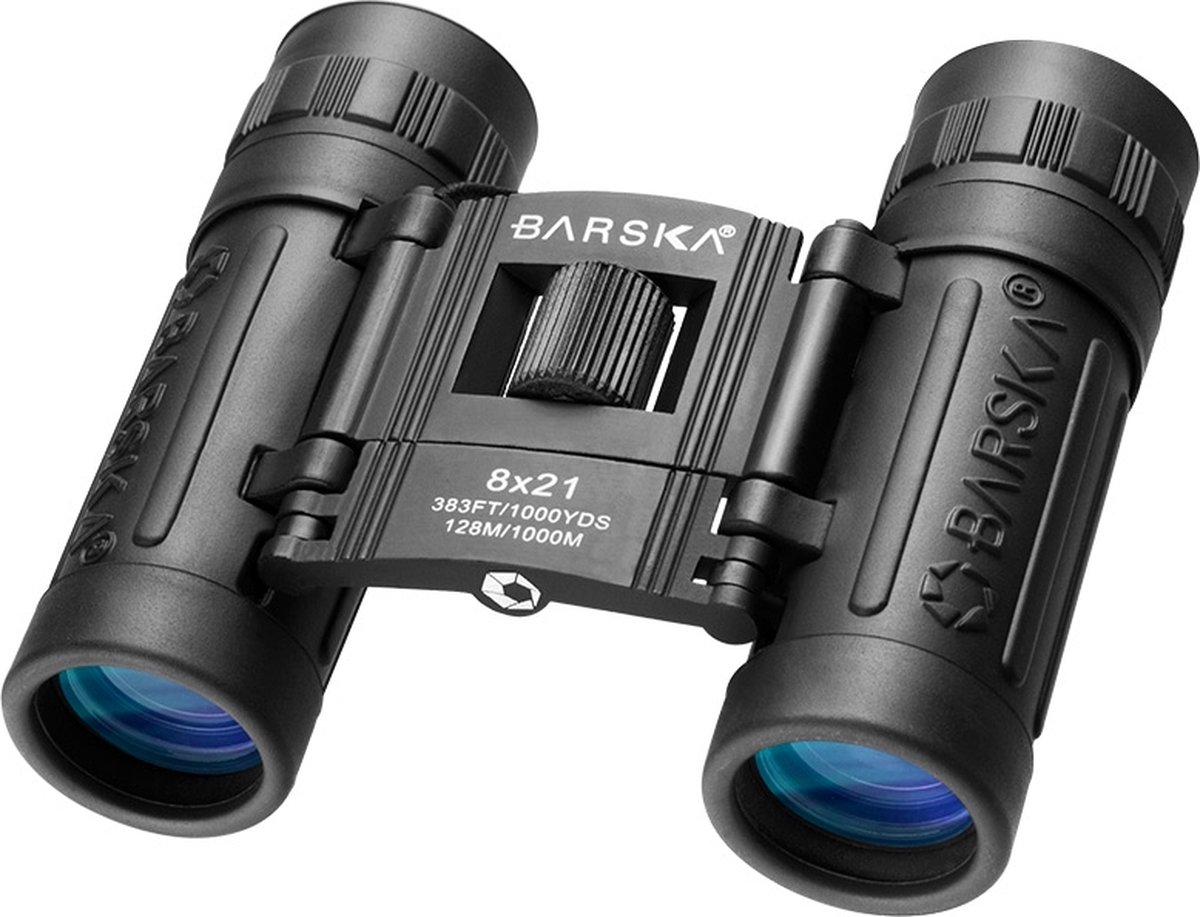 Barska verrekijker Lucid View 8x21 - Zwart