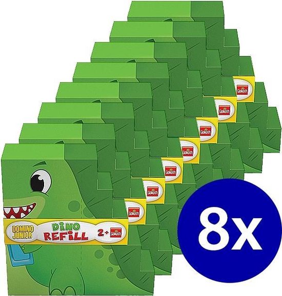 Afbeelding van het spel 8 x Domino Express Junior Refill - 240 stenen