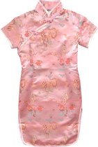 TA-HWA Robe chinoise pour enfants Dragon & Phoenix Filles Dress 122