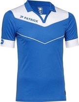 Patrick Power Shirt Korte Mouw - Royal / Wit | Maat: XXL