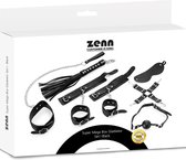 Zenn Toys - Complete 8-delige Bondage Set for Beginners I - Zwart