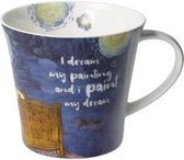 Goebel - Vincent van Gogh | Koffie / Thee Mok I dream my... | Beker - porselein - 350ml
