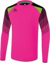Erima Elemental Keepers  Sportshirt performance - Maat 152  - Unisex - roze/zwart/groen