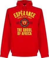 Esperance De Tunis Established Hoodie - Rood - XXL