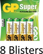 GP AA Super Alkaline Batterijen - 32 stuks