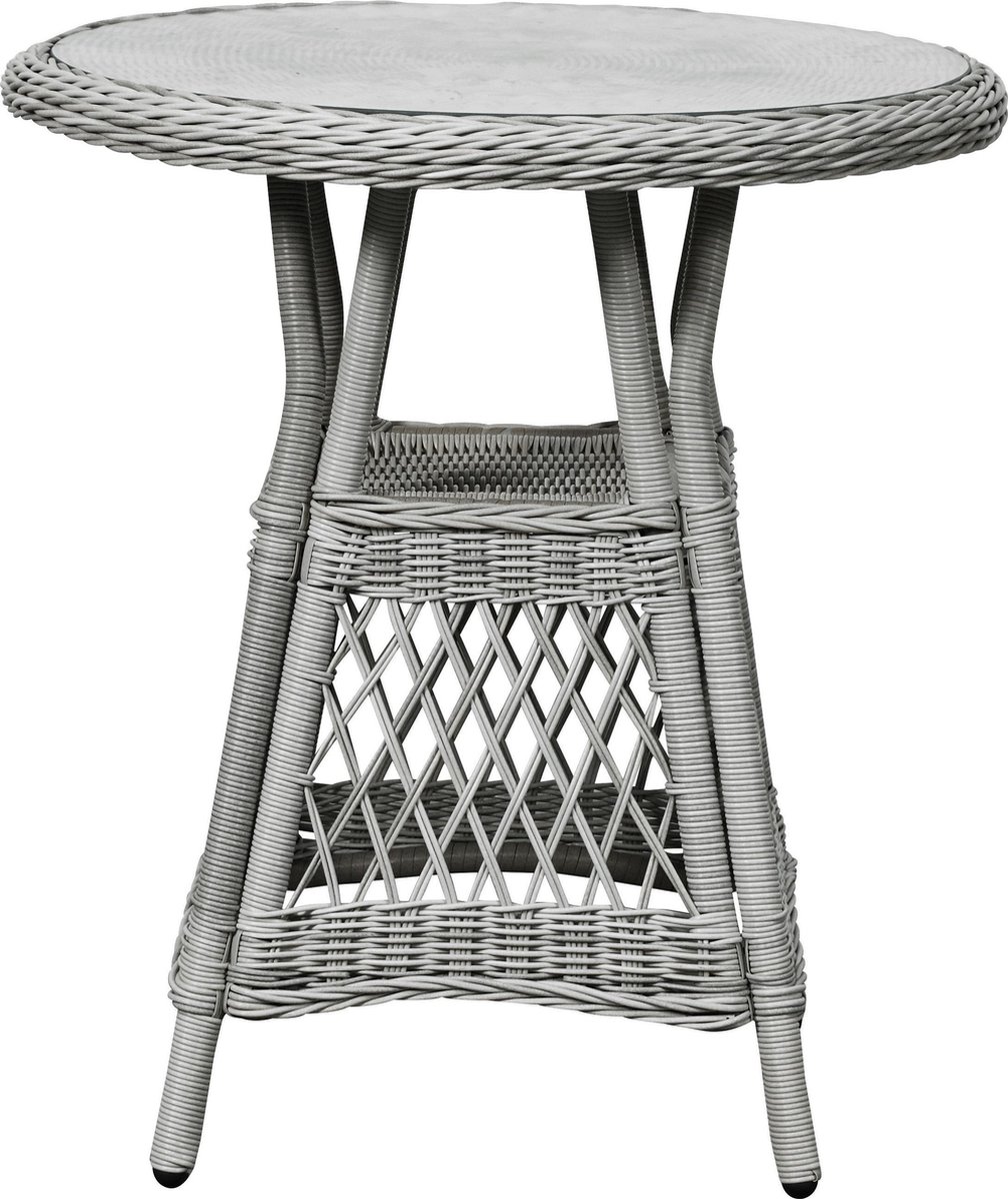 Hvalo terrasmeubel café tafel Ø 69 cm, zand.