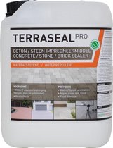 Steen en beton impregneer- Terraseal Pro - transparant impregneer - Beton, bestrating, balkons, terrassen, en voegen waterdicht maken