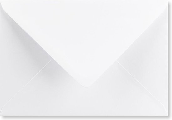 voelen Opname wervelkolom Witte A5 enveloppen 15,6 x 22 cm 100 stuks | bol.com