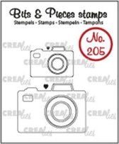 Crealies Clearstamp Bits&Pieces 2x camera CLBP205 max. 32x23mm