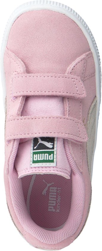 Puma Meisjes Lage sneakers Suede 2 Straps - Roze - Maat 35 | Bestel nu!