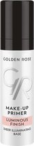 Golden Rose Make-up Primer Luminious  Voor een betere hechting met een lichte hydratatie