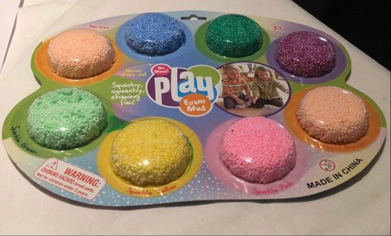 Foto: Putty snow speelslijm squishy squashy 8 kleuren