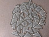 Mozaiek Steentjes Soft Triangles Wit
