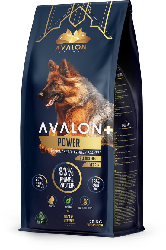 Avalon Petfood +Power – Hondenvoer