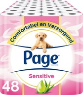 Bol.com Page Sensitive toiletpapier 48 rollen aanbieding