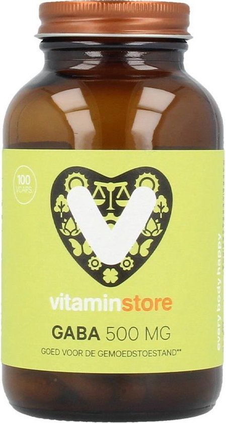 Vitaminstore - GABA 500 mg - 100 vegicaps