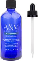 Aza Natural - Mango olie - 100% puur - koudgeperst - haar & huid - 100 ml