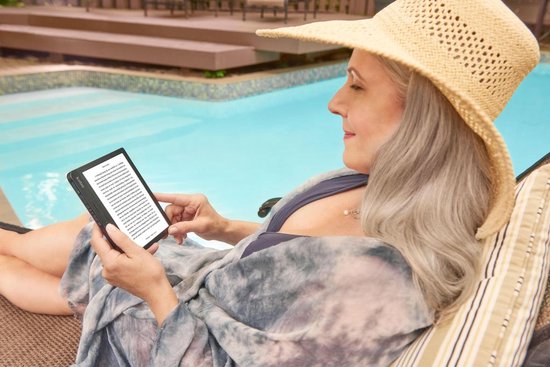 Libra H2O e-reader - Waterdicht - Grote 7 inch scherm - Instelbaar warme kleur - 8GB - Wifi - Zwart