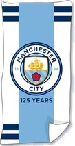 Manchester City Strandlaken - 70x140 cm - Blauw