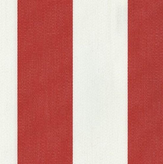 Acrisol Creta Rojo 1153 wit rood gestreept stof per meter buitenstoffen,  tuinkussens,... | bol.com