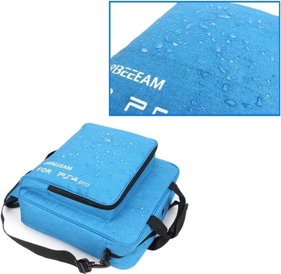 PlayStation 4 (pro) Premium Draagtas | Blauw | PS4 Tas | Ps4 bescherming tas|  Ps4 | bol.com