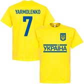 Oekraïne Team Yarmolenko T-Shirt - XXL