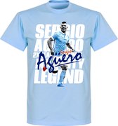 Sergio Aguero Legend T-Shirt - Kinderen - 104