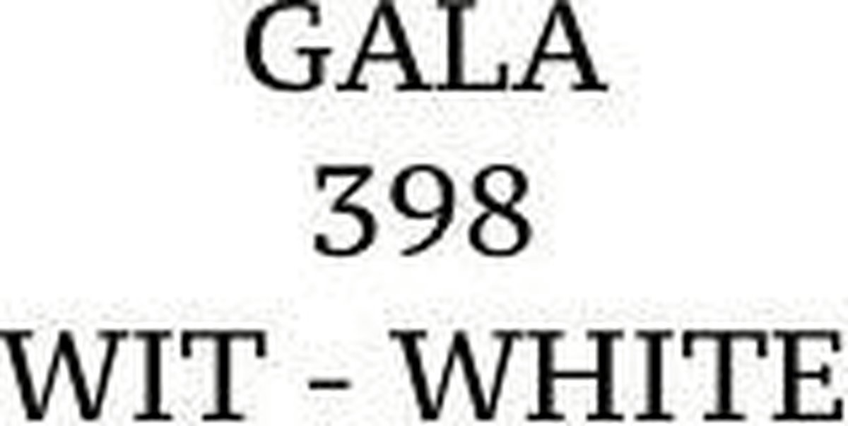 Gala Wit 398 Shoe Cream