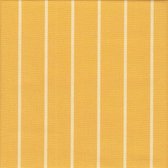 Acrisol Trastevere Pantaleon 831 geel, wit gestreept  stof per meter buitenstoffen, tuinkussens, palletkussens