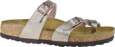 Birkenstock slipper MAYARI Graceful Taupe Birko-flor narrow - Maat 36