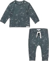 Noppies SET (2delig) Biologische kleding Dark Slade Met vlekprint - Maat 62