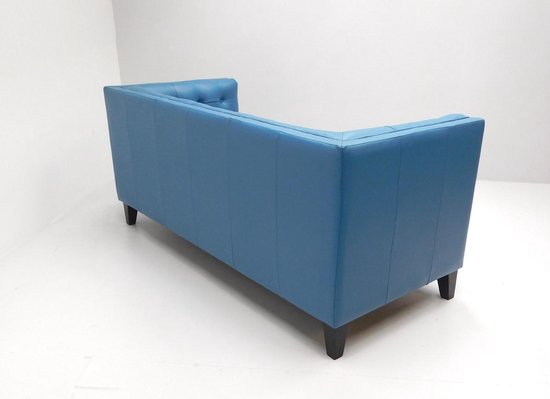 design 3 zits MODULAR blauw rundleder | bol.com