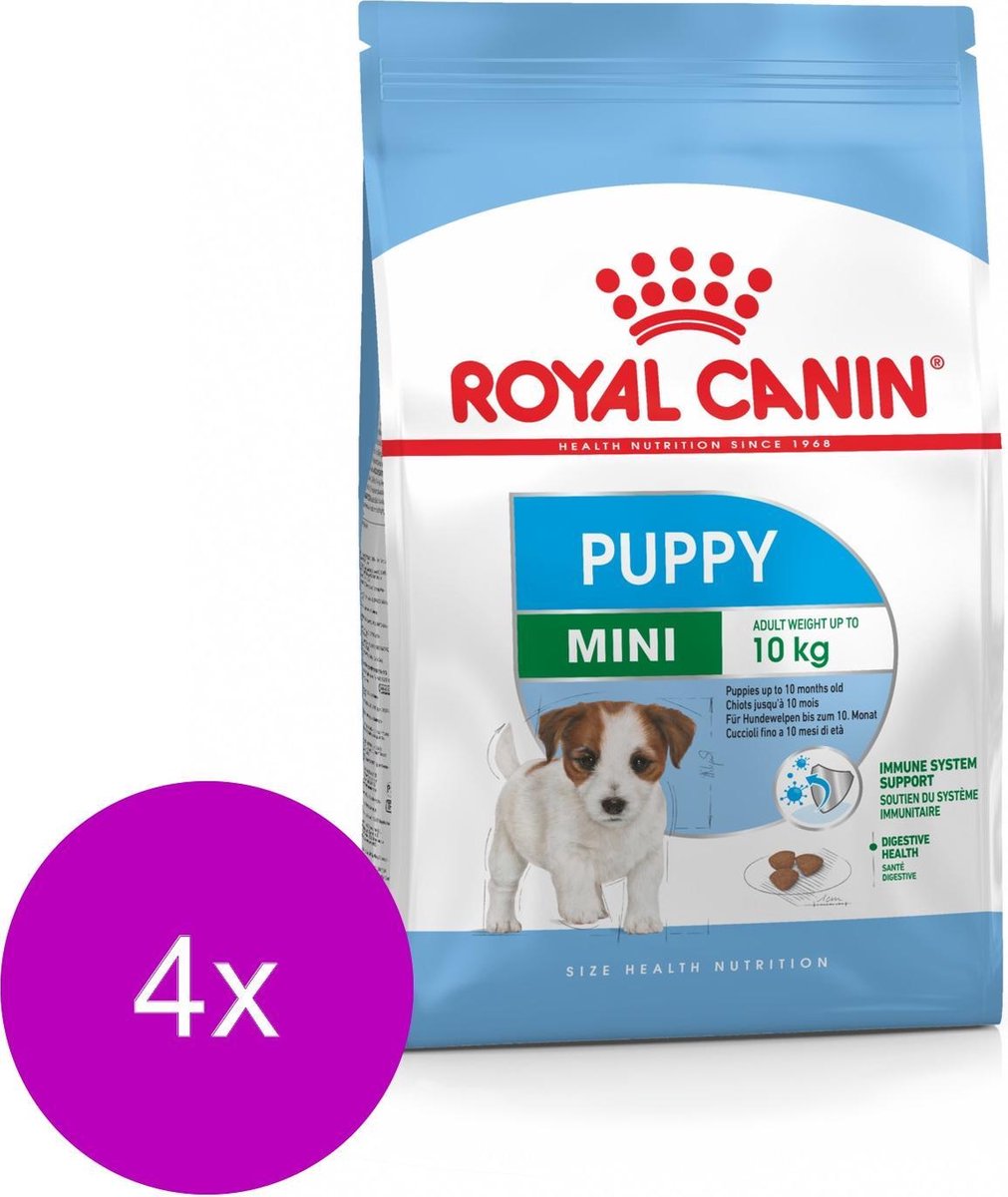 invoegen afbreken converteerbaar Royal Canin Shn Mini Puppy - Hondenvoer - 4 x 4 kg | bol.com