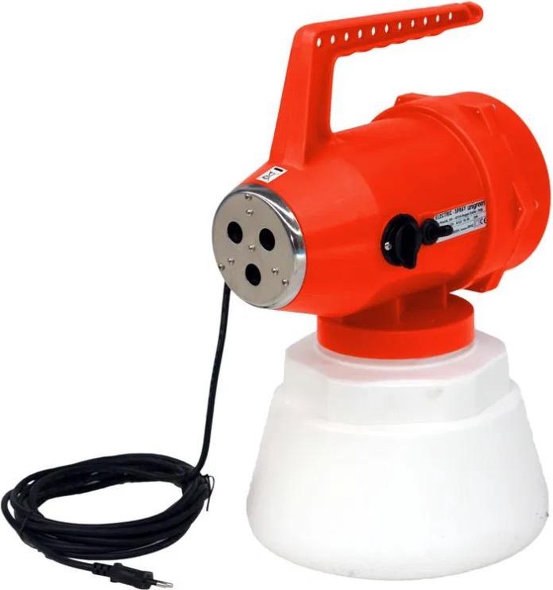 ELECTRIC SPRAY (oranje) - 5 liter tank - desinfectie fogger