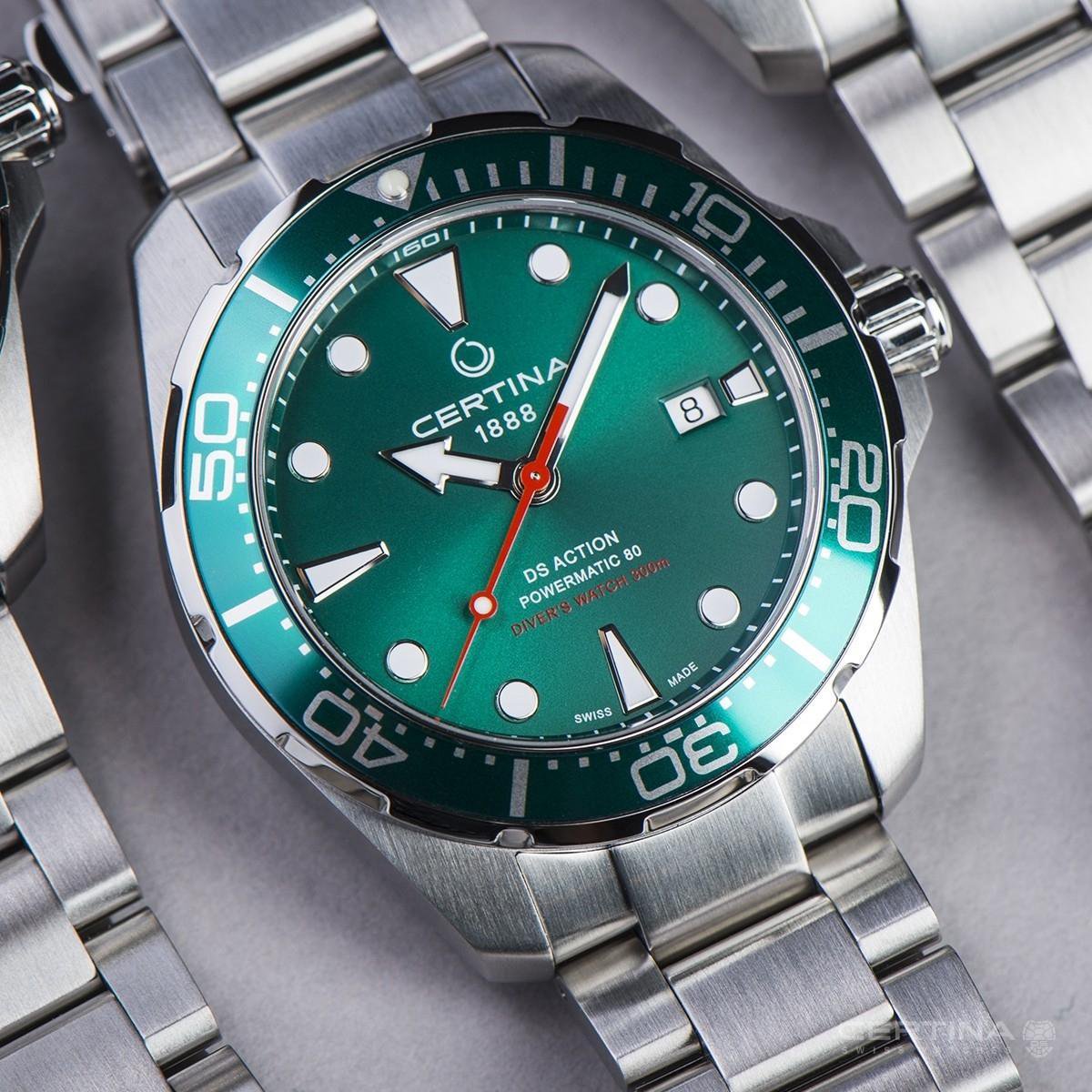 Certina ds action powermatic. Certina DS Action Diver Powermatic 80. Certina DS Action Diver. Certina DS Action Diver 2022. Certina DS Action Powermatic 80 Green.