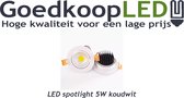 LED spotlight 5W koudwit