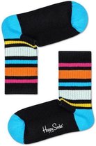 Happy Socks Kids Rainbow Stripe Rib Sock, 7-9 jaar, Maat 33/35