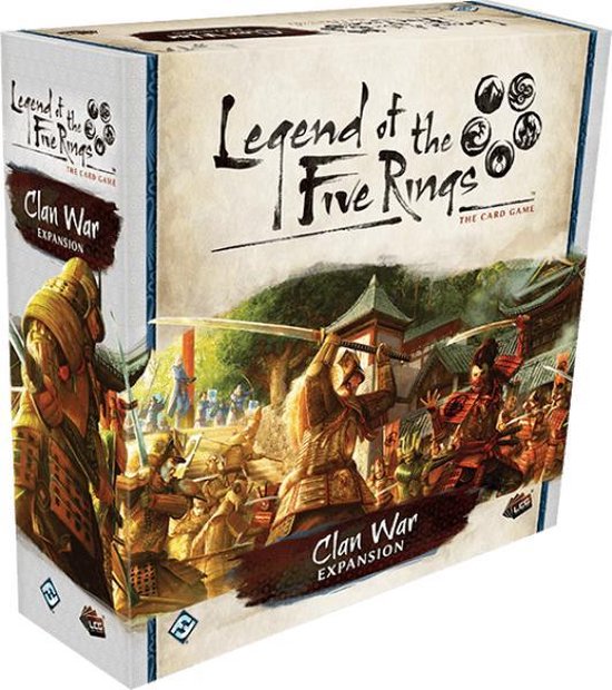 Afbeelding van het spel Legend of the Five Rings LCG: Clan War A premium Expansion