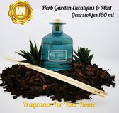 N&N Wonen Herb Garden Eucalytus & Mint Geurstokjes - 160 ml
